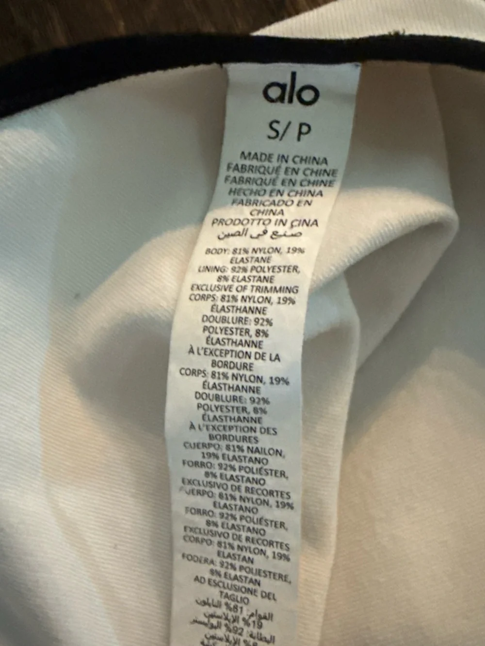 Alo Womens White One-Piece Swimsuit with Front Zip